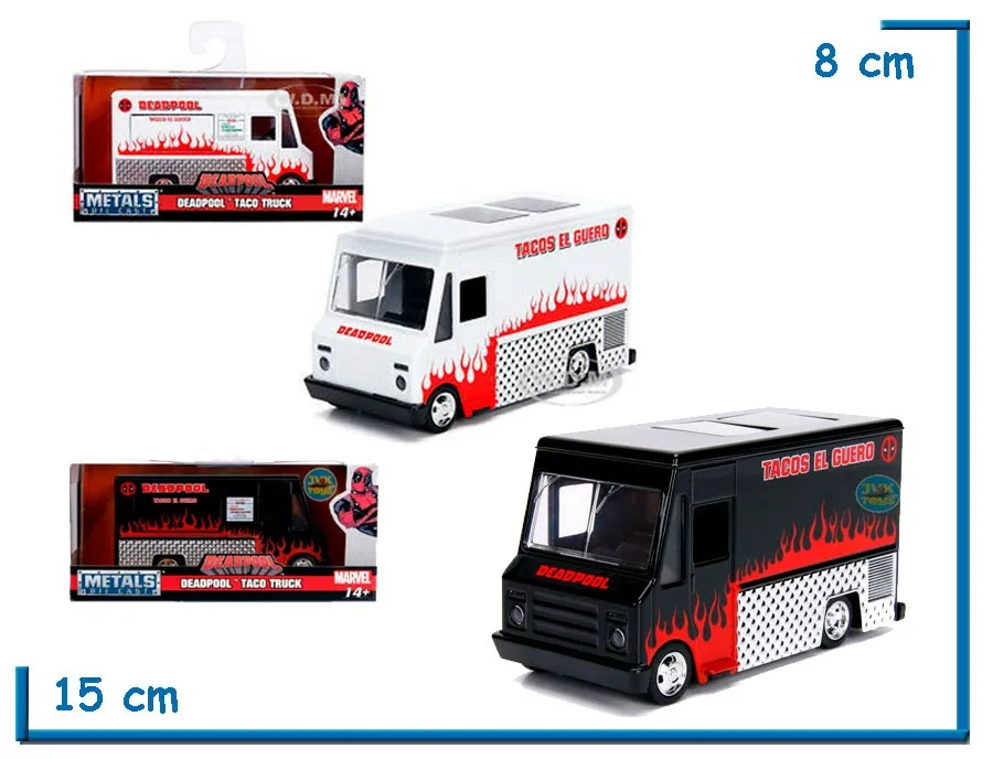 JADA METALS DEADPOOL TACO TRUCK 1.32